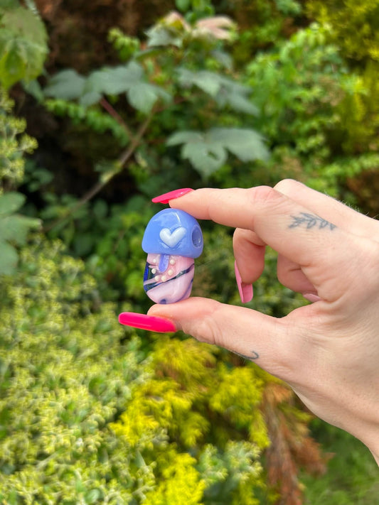 Glass Kiwi Pendant