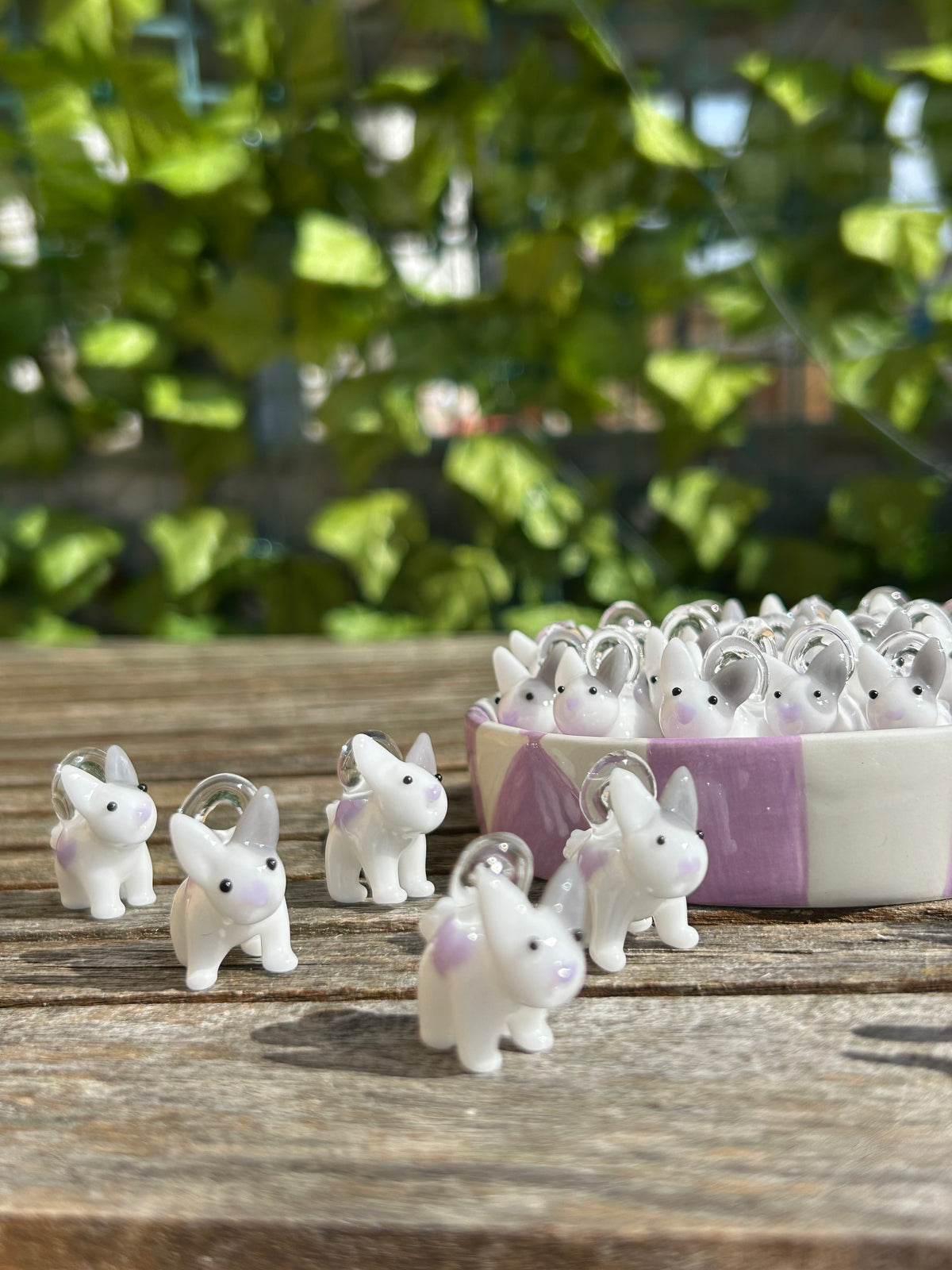 Glass Bunny Pendant