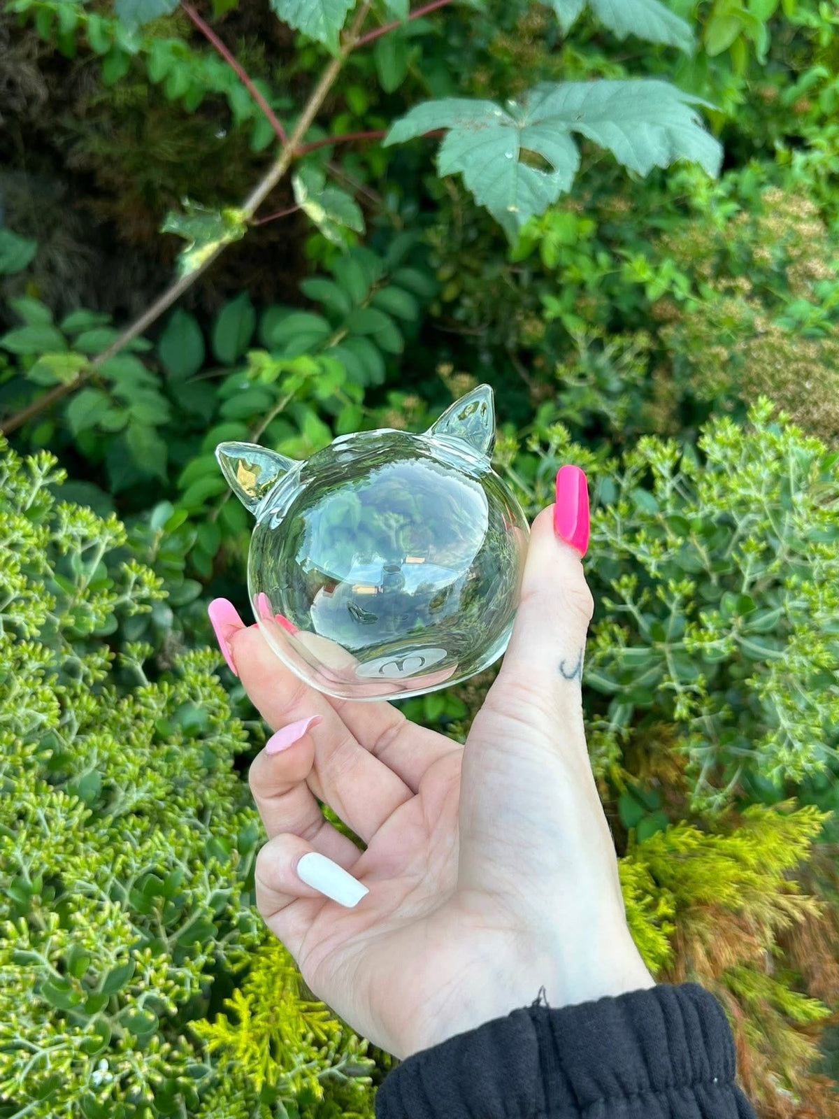 Glass Whisker/Feather Bank